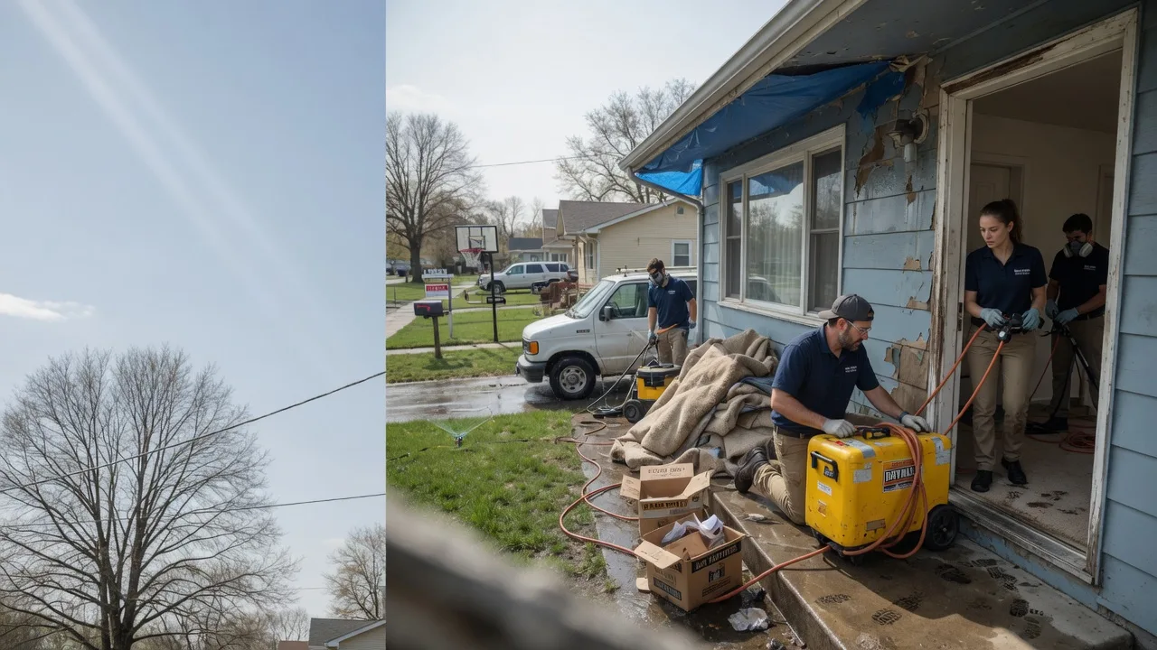 Basement Flood Cleanup in Lore City, OH near me